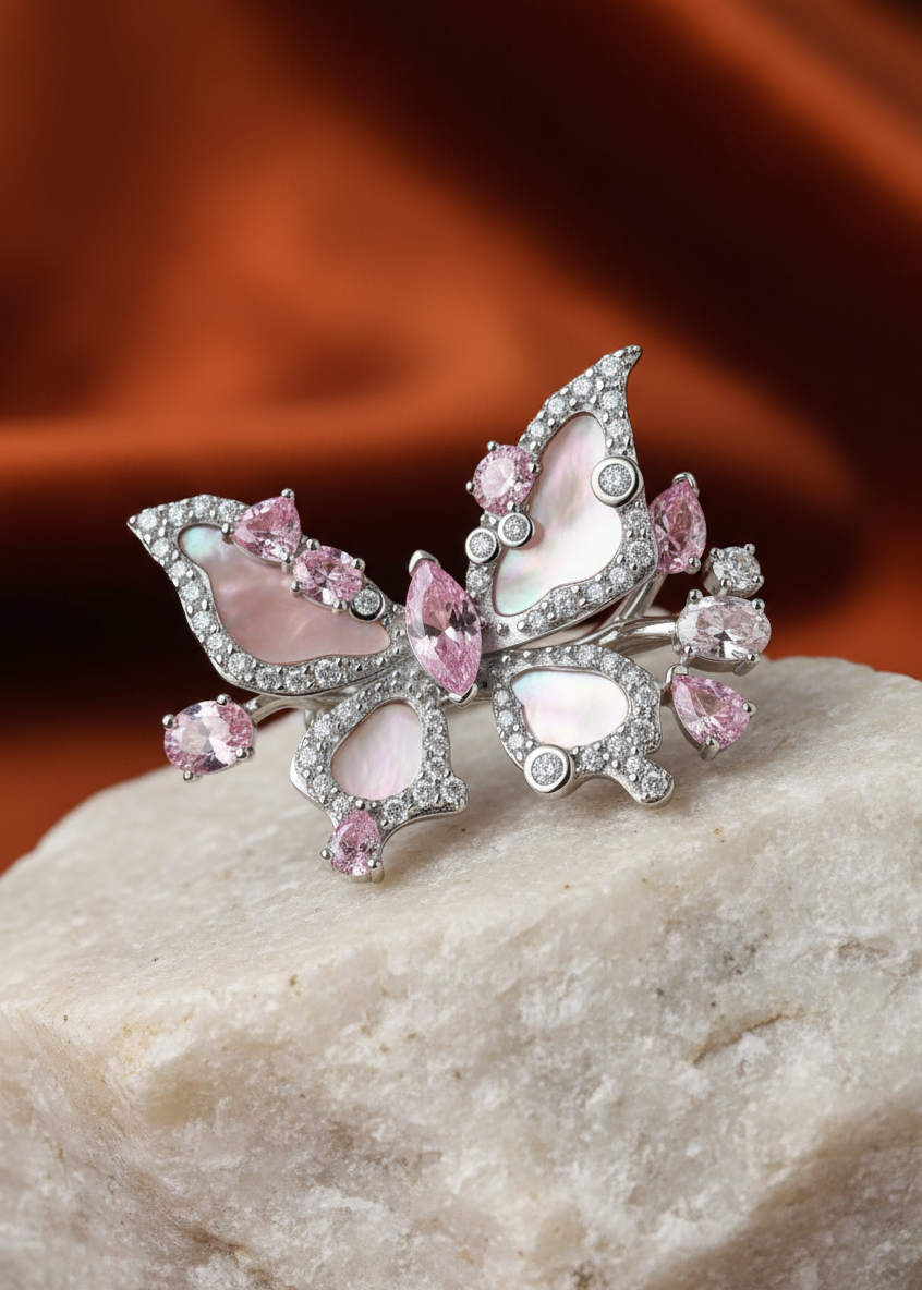 Butterfly Bloom Lily Ring