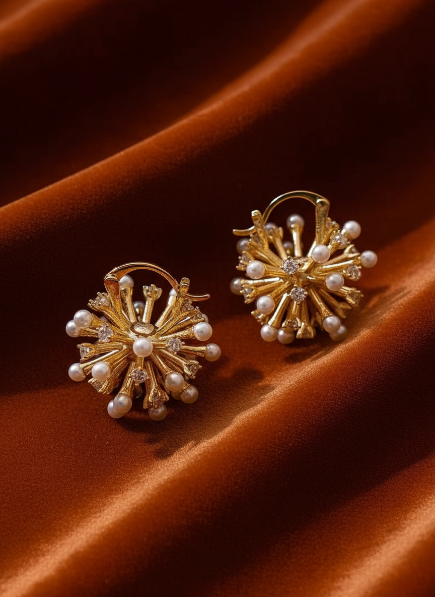 Celestial Bloom Hoops