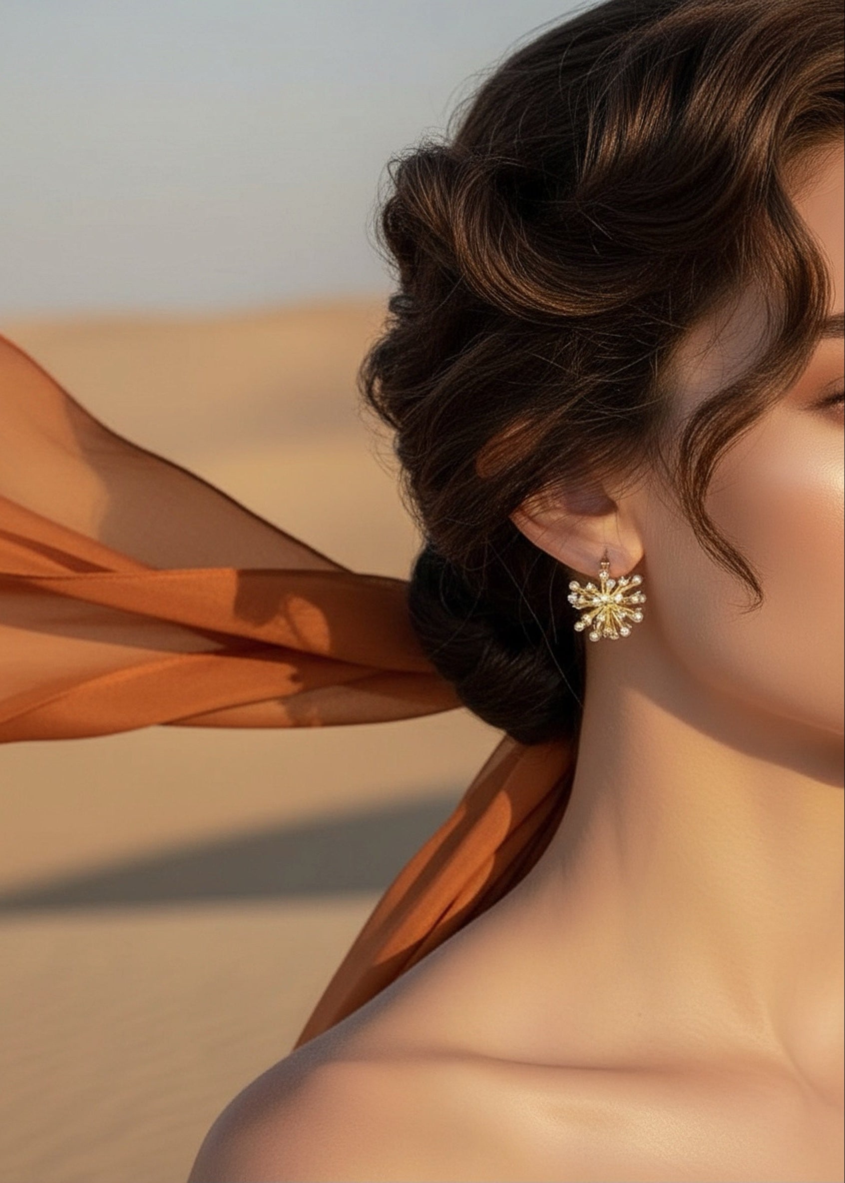 Celestial Bloom Hoops