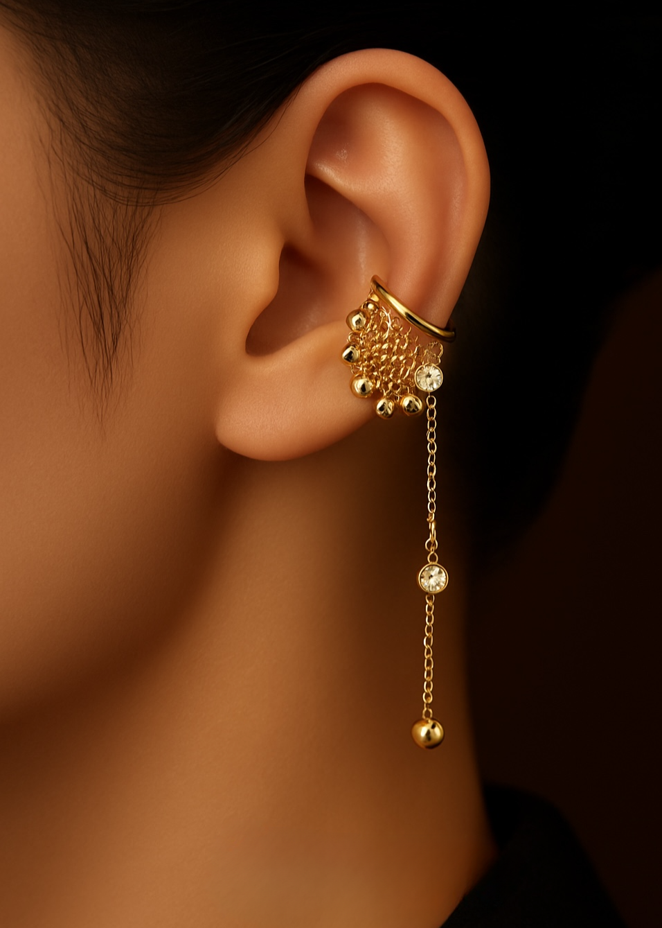 Orbital Drape Earrings