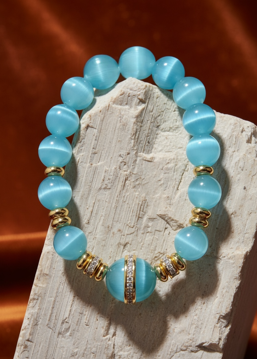 Celeste Cat-Eye Bracelet