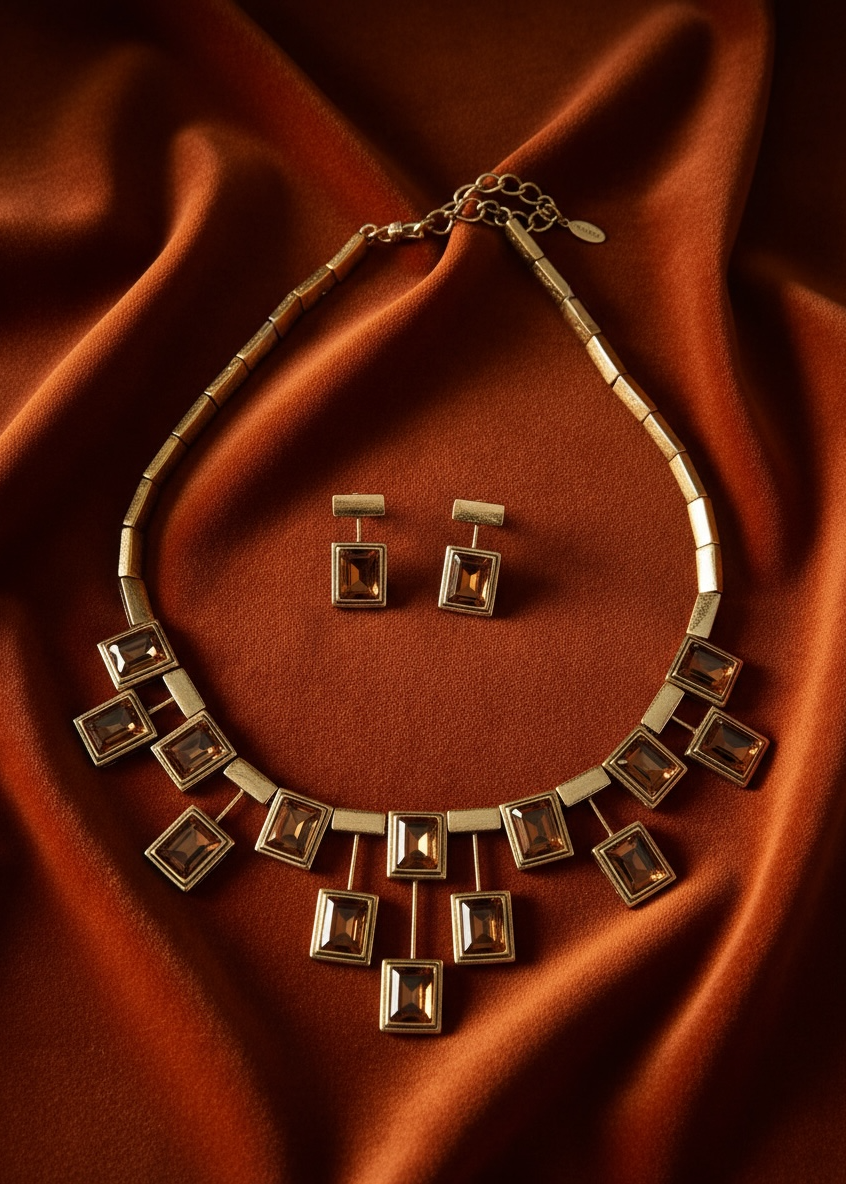 Sahara Frame Necklace