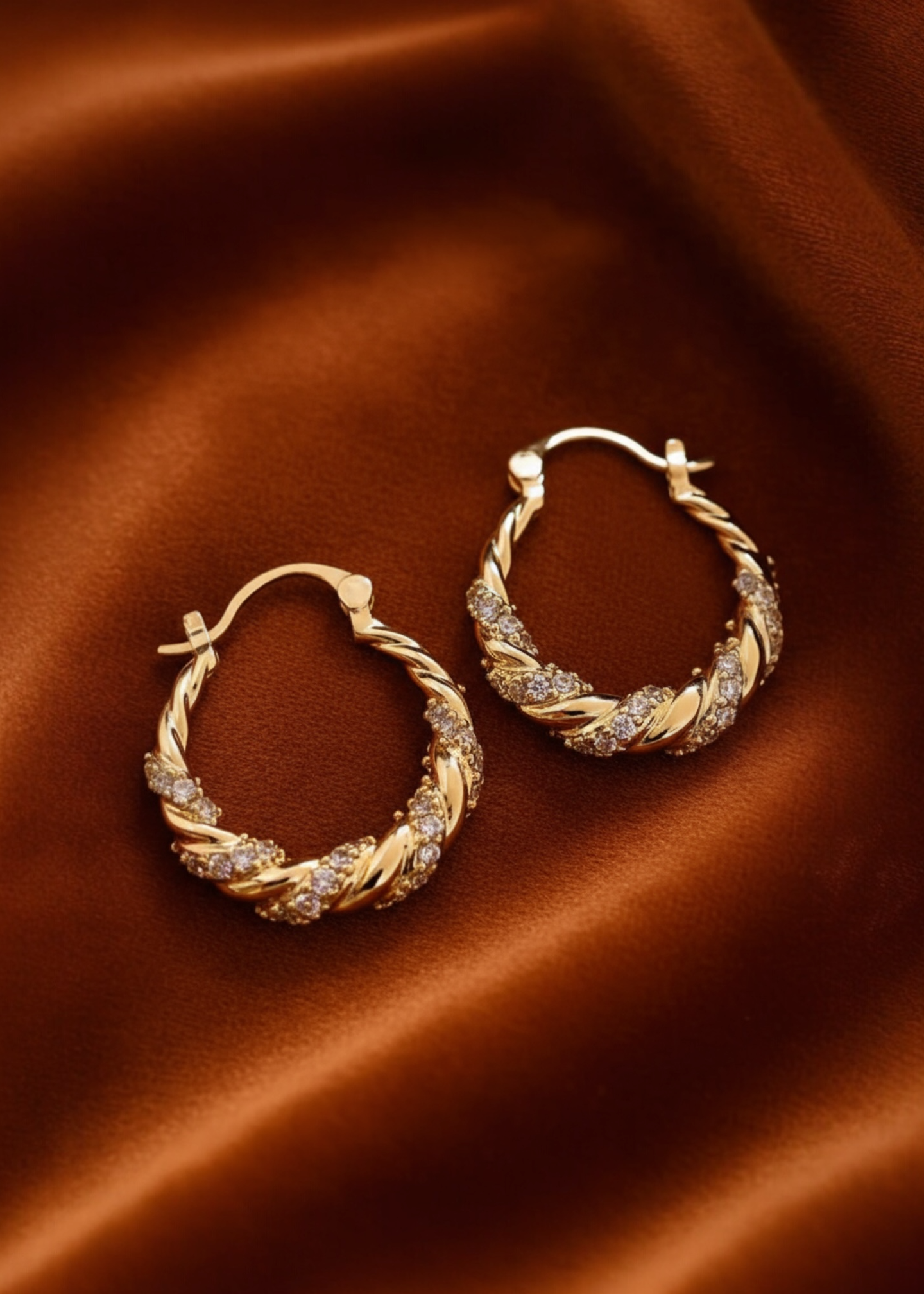 Twist Mirage Hoops