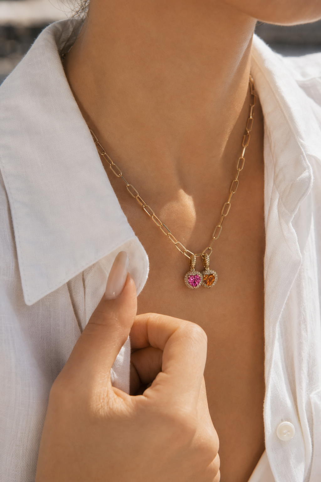 HEART HALO PENDANT