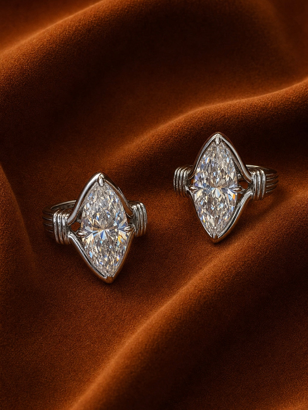 Marquise Trellis Cocktail Ring