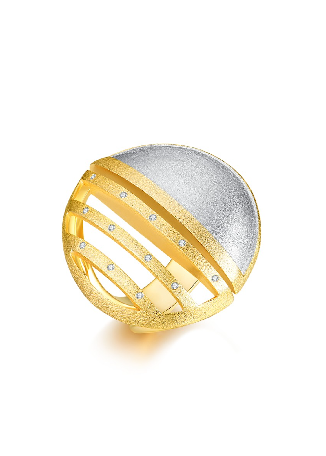 GOLDEN HOUR CELESTIAL ARC RING