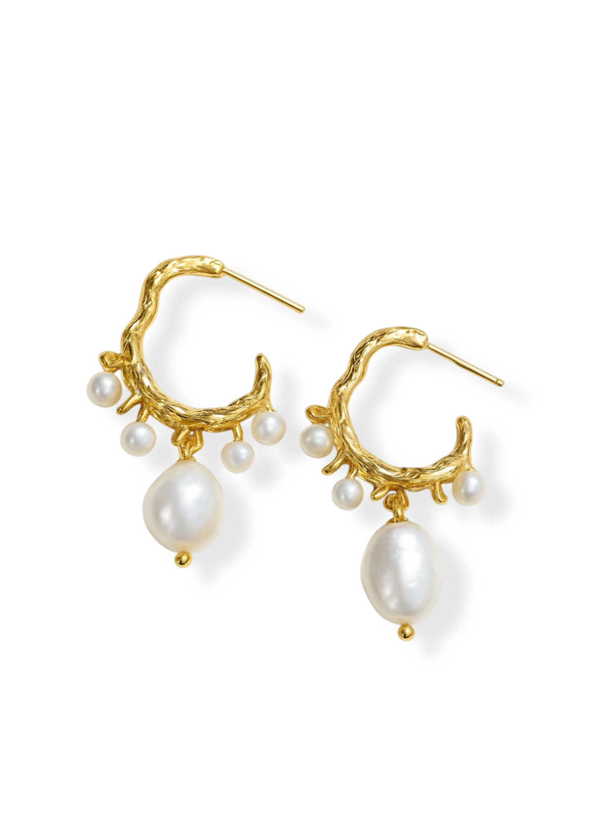 Tideform Pearl Hoops