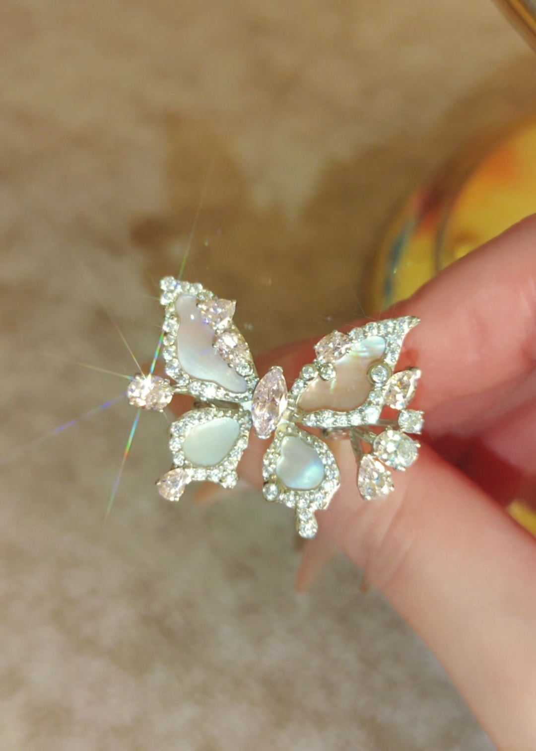 Butterfly Bloom Lily Ring