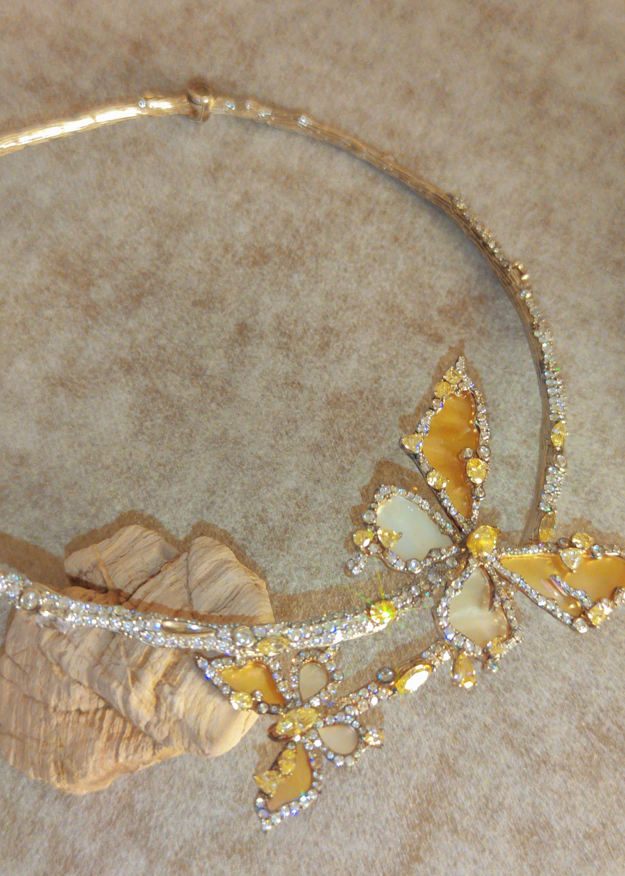 Butterfly Bloom Collar Choker