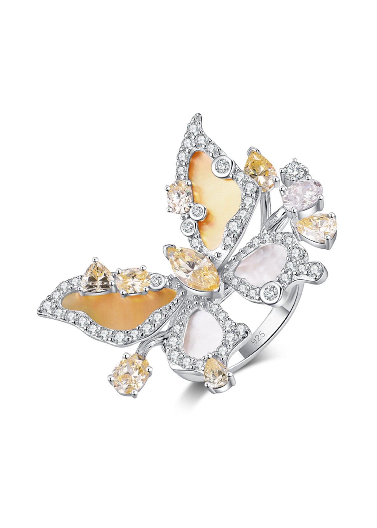 Butterfly Bloom Lily Ring