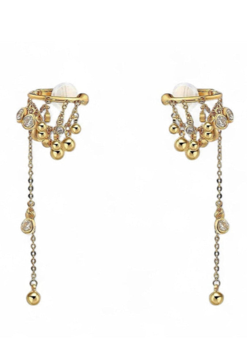 Orbital Drape Earrings