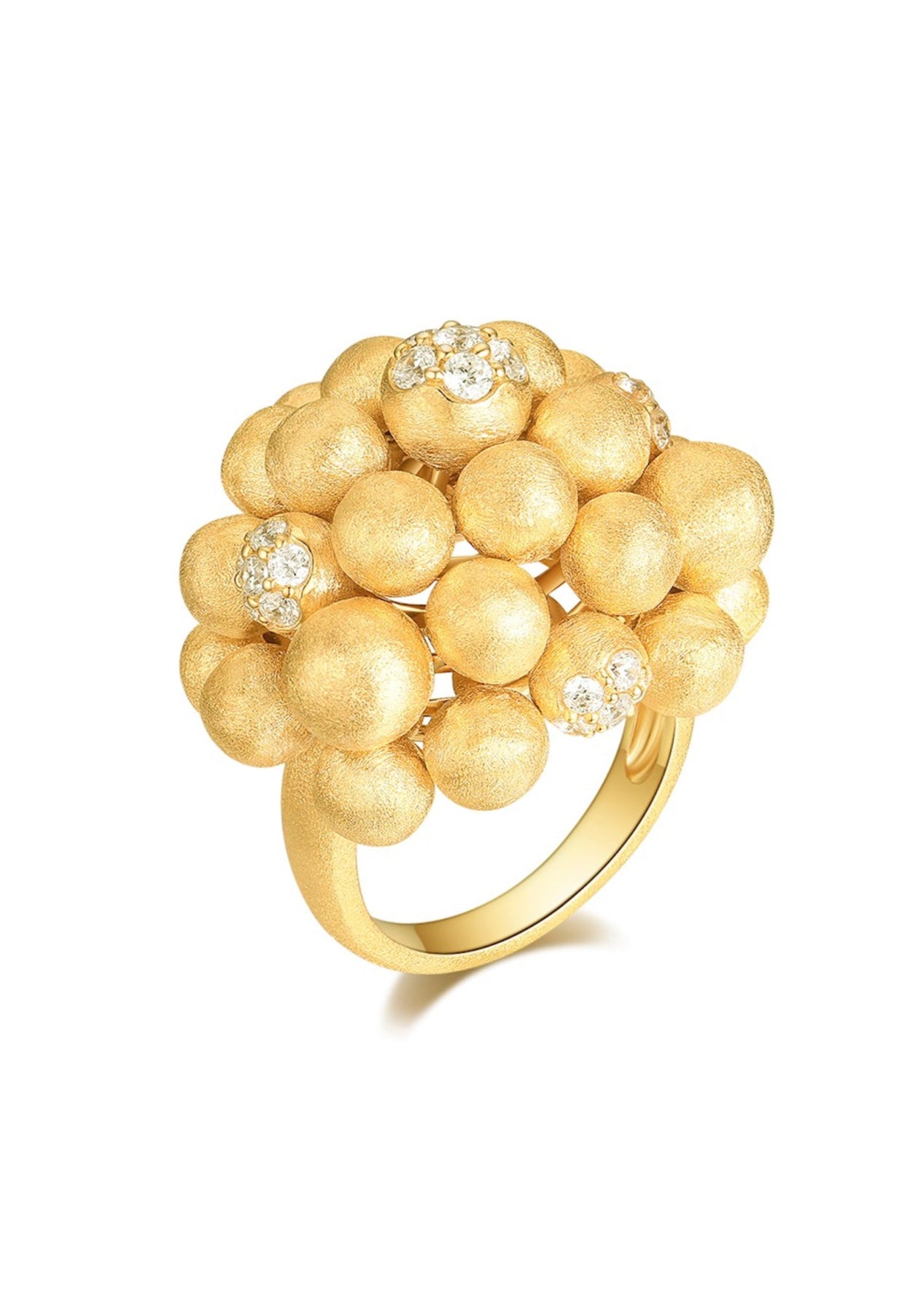 GOLDEN HOUR HALO DRIFT RING