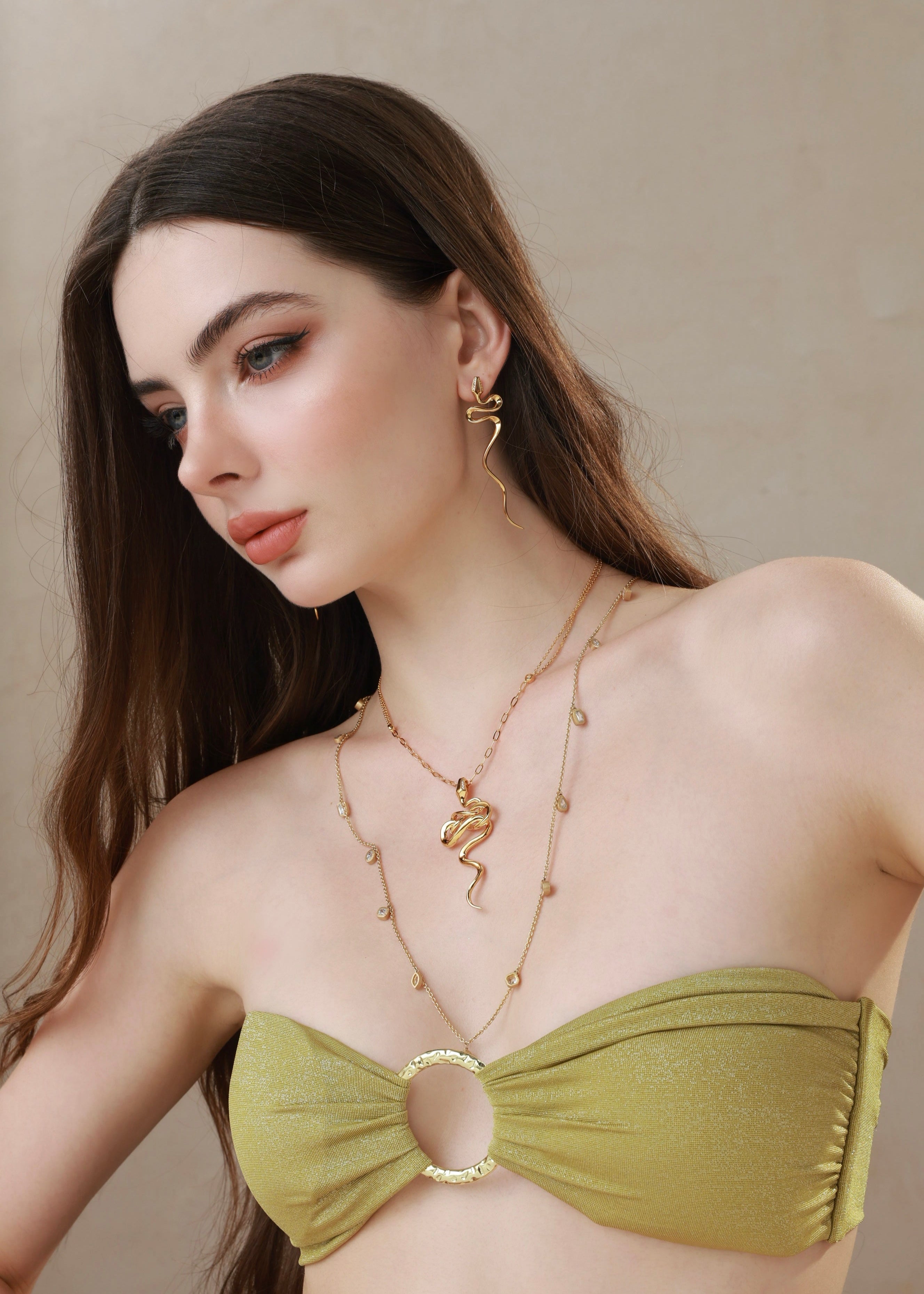 Le Serpent Earrings