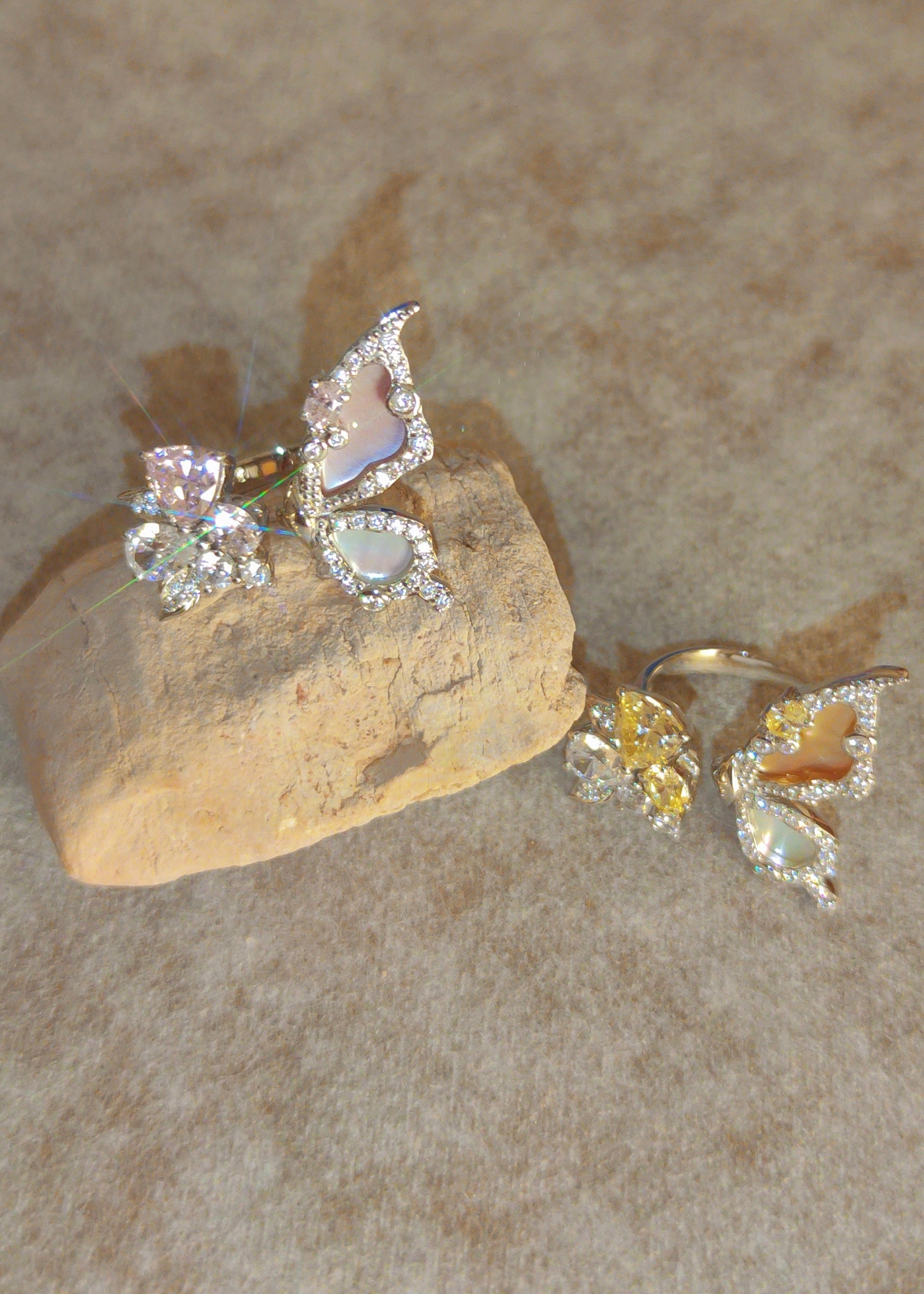 Butterfly Bloom Daisy Ring