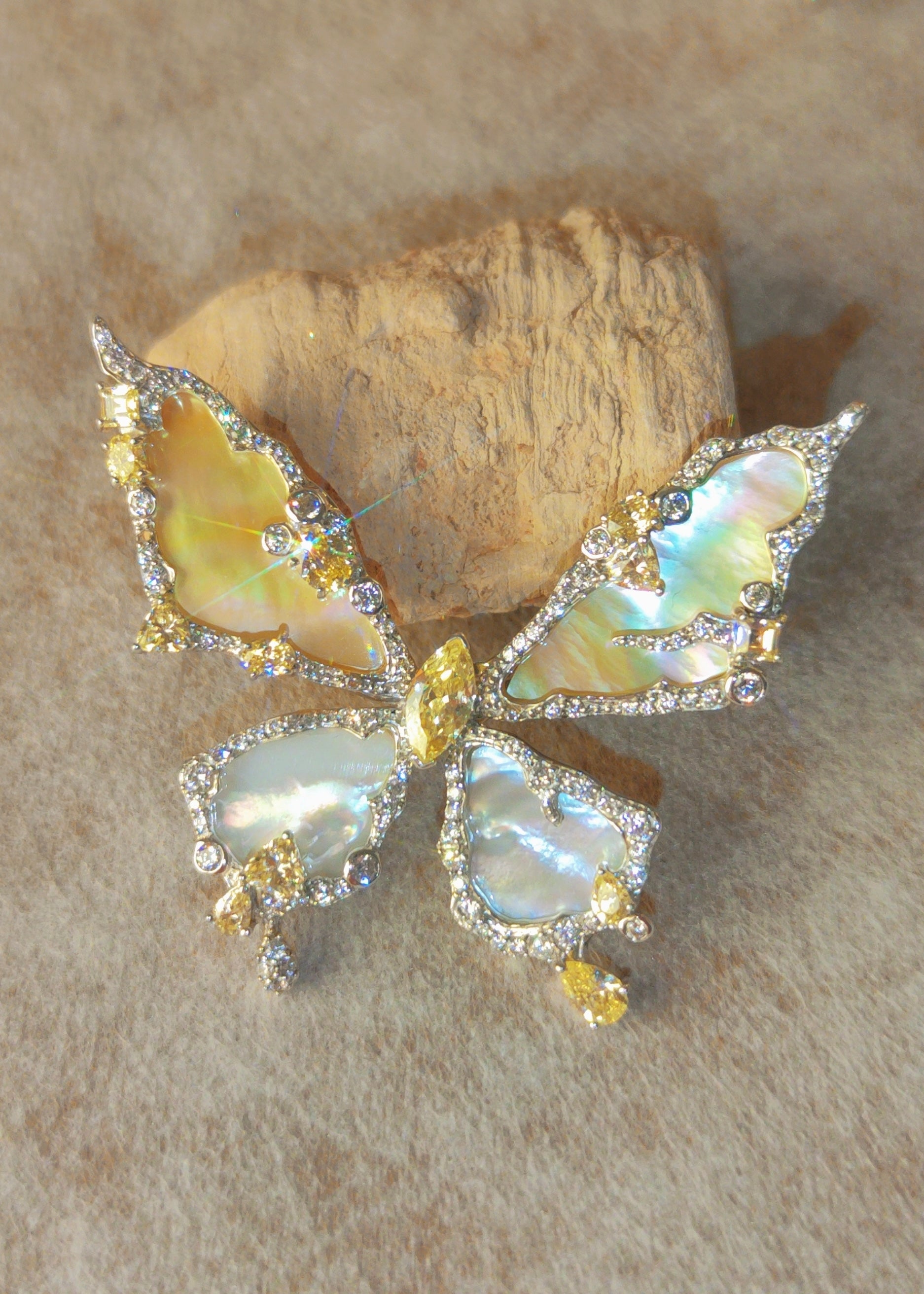 Butterfly Bloom Brooch
