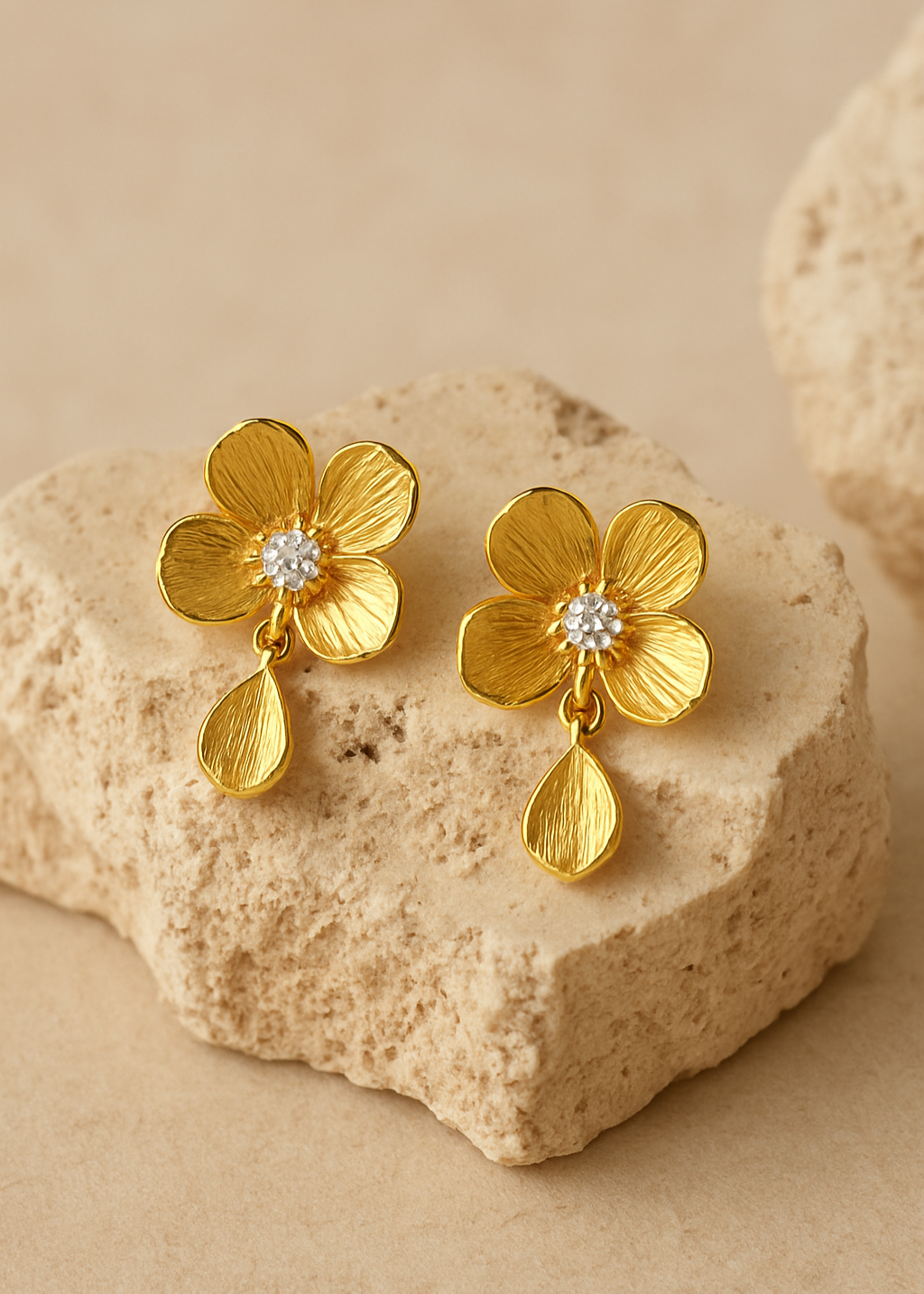 Golden Petal Drops