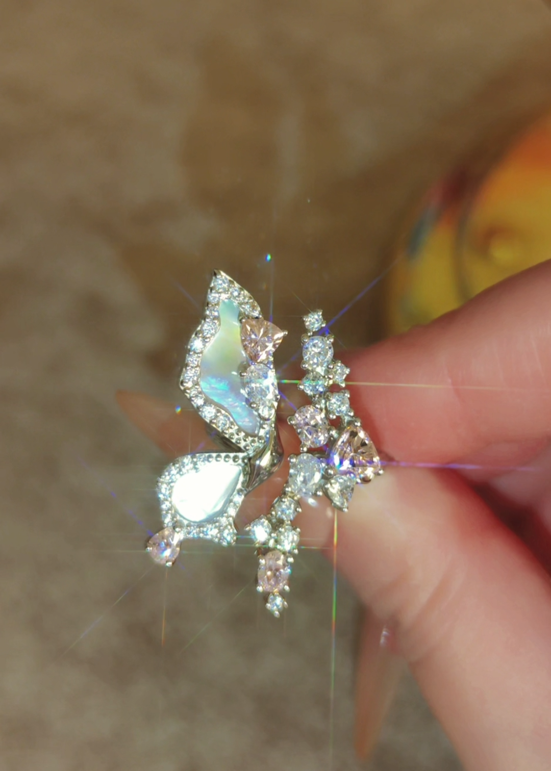Butterfly Bloom Rose Ring