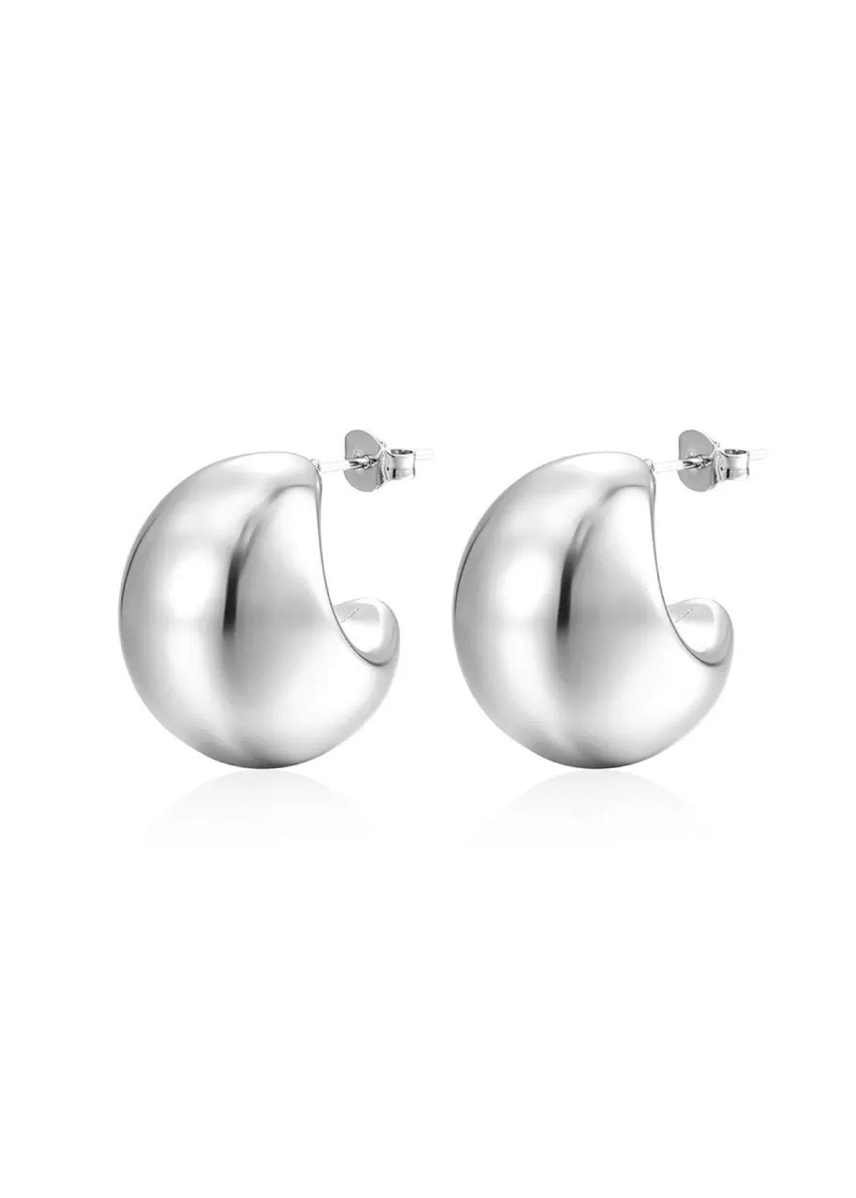 Luna Dome Studs
