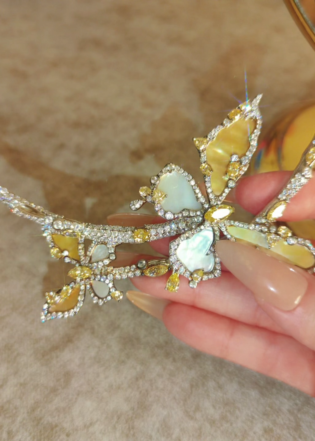 Butterfly Bloom Collar Choker
