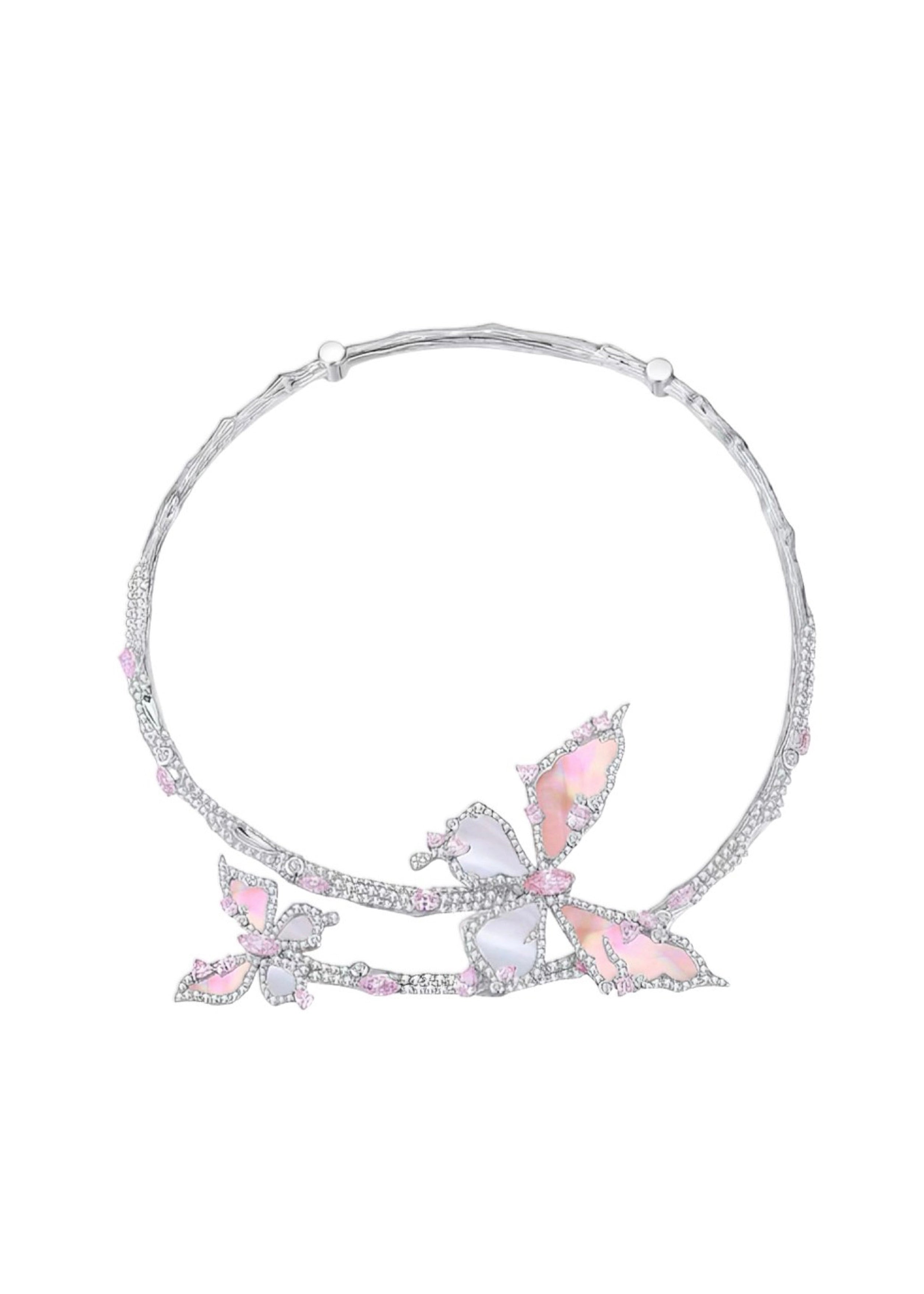 Butterfly Bloom Collar Choker