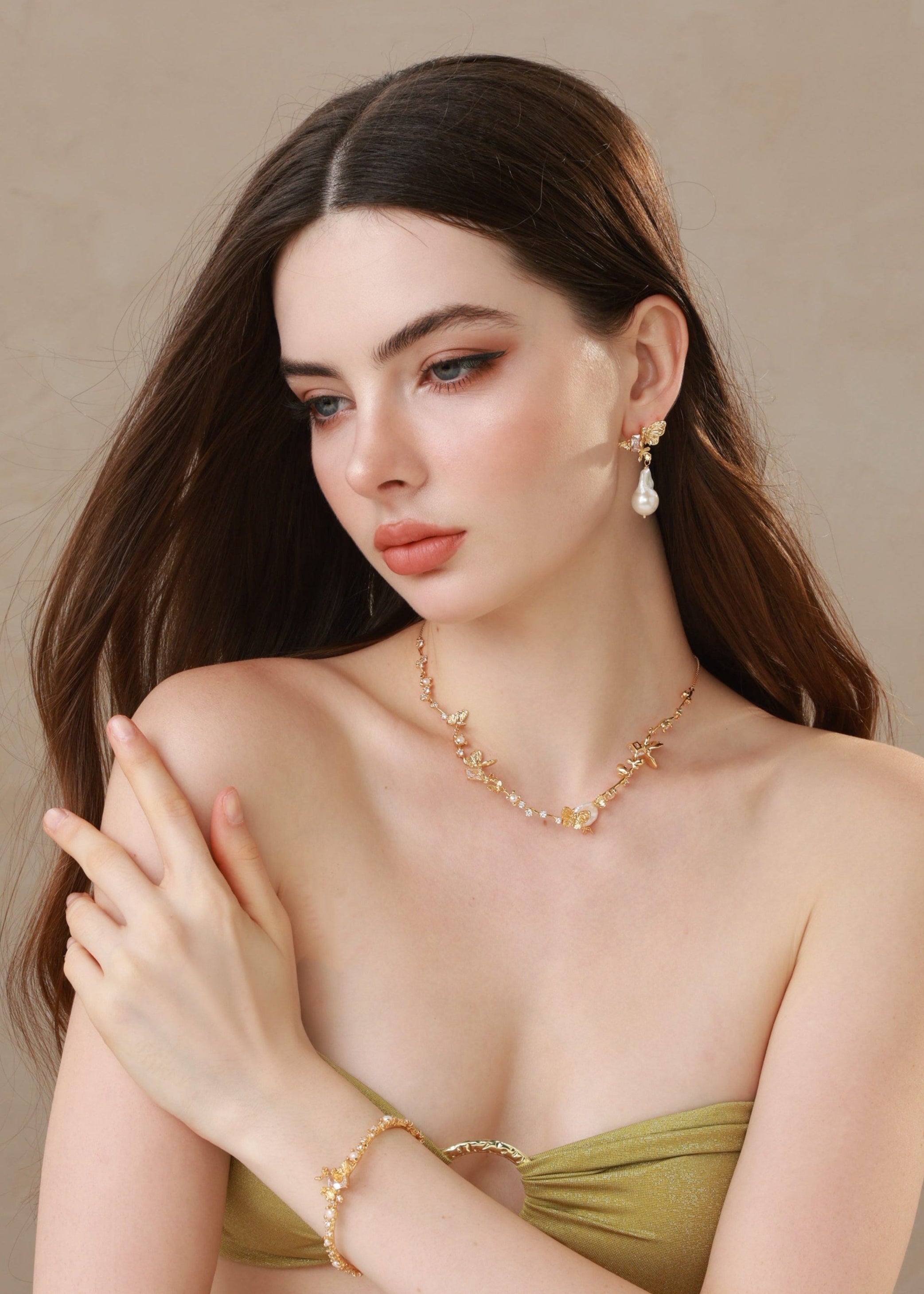 Butterfly Dusk Pearl Drops