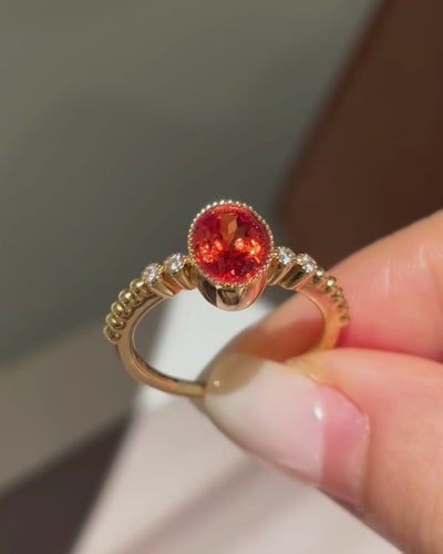 Aurelia Oval Ring by MONICONIC