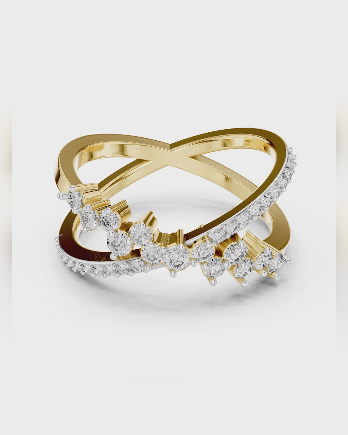 Graduated Crossover Ring by MONICONIC