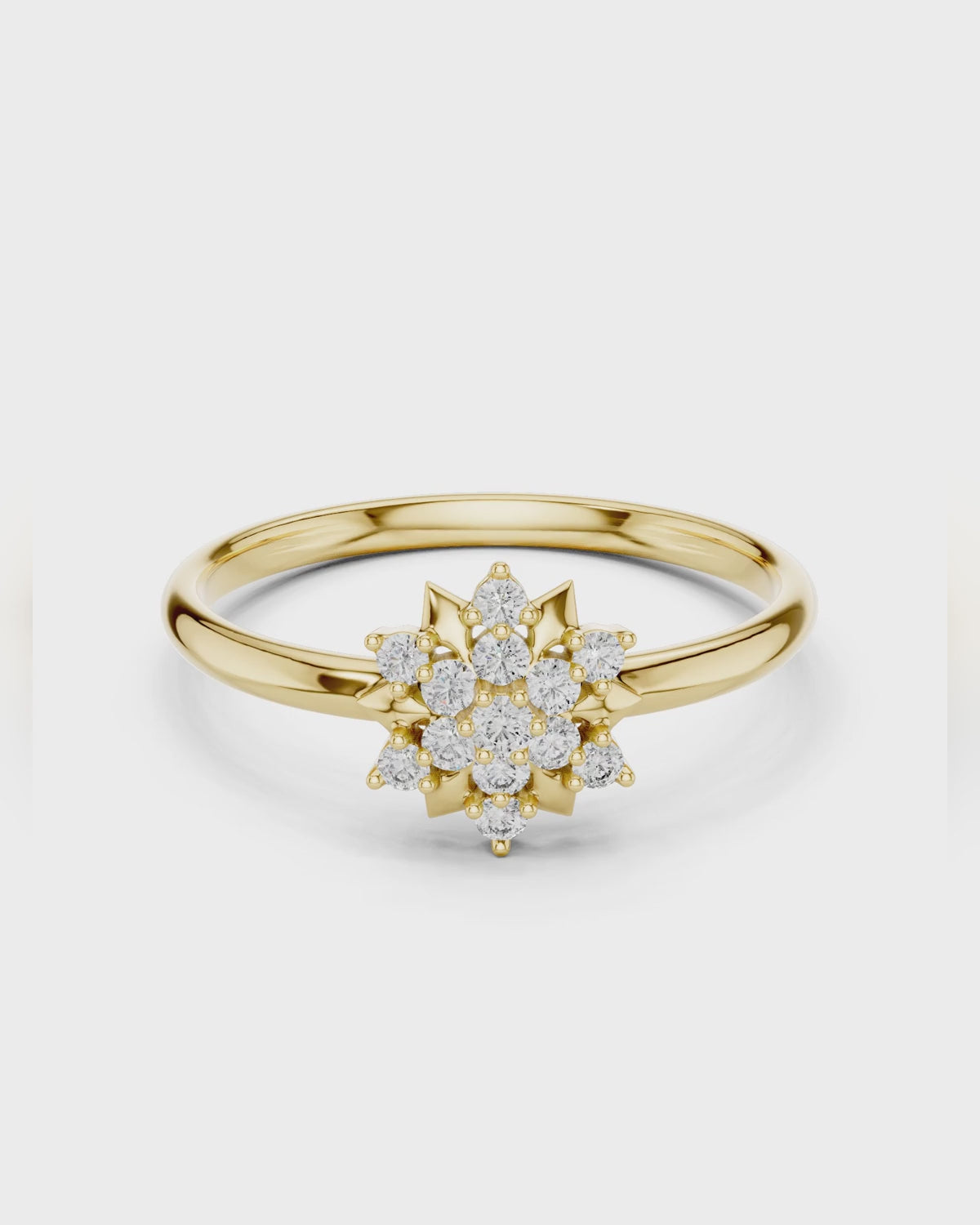 Starburst Cluster Ring by MONICONIC