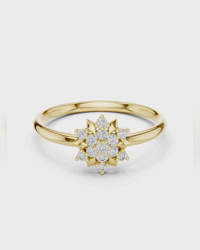 Starburst Cluster Ring by MONICONIC