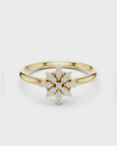 Starburst Cluster Ring by MONICONIC