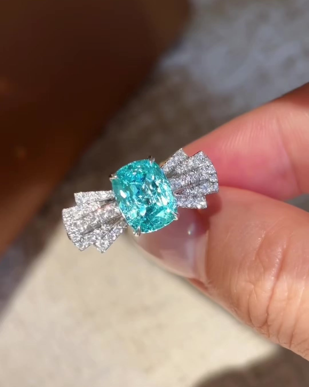 Aurora Fan Ring by MONICONIC