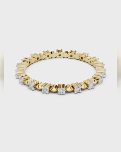 Fluted Collet Eternity Ring by MONICONIC