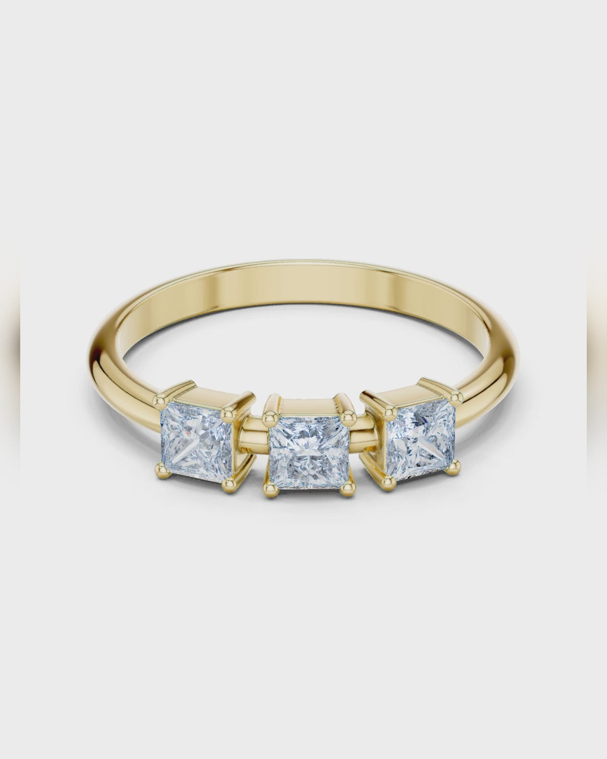 Princess Trilogy Ring by MONICONIC