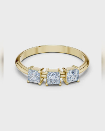 Princess Trilogy Ring by MONICONIC