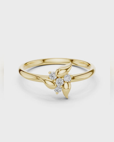 Petal Cluster Ring by MONICONIC