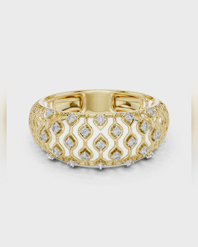 Lattice Diamond Band by MONICONIC