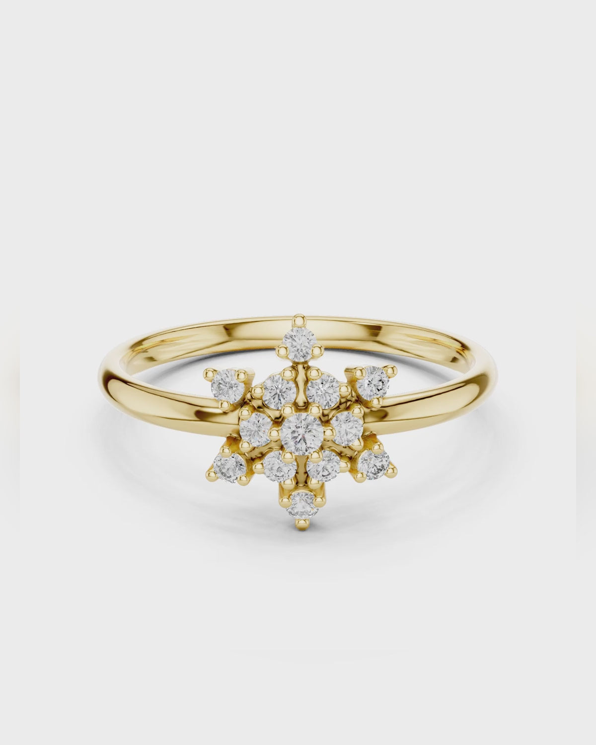 Starburst Cluster Ring by MONICONIC