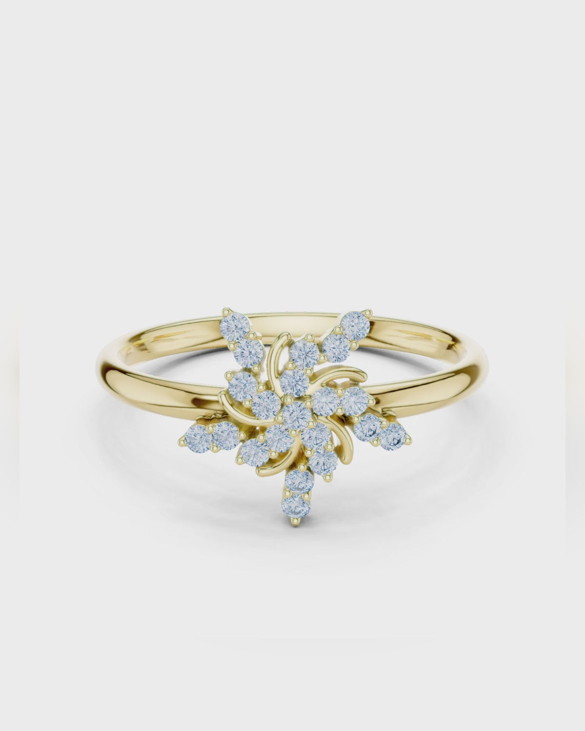 Starburst Cluster Ring by MONICONIC