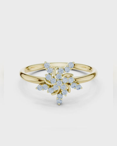 Starburst Cluster Ring by MONICONIC