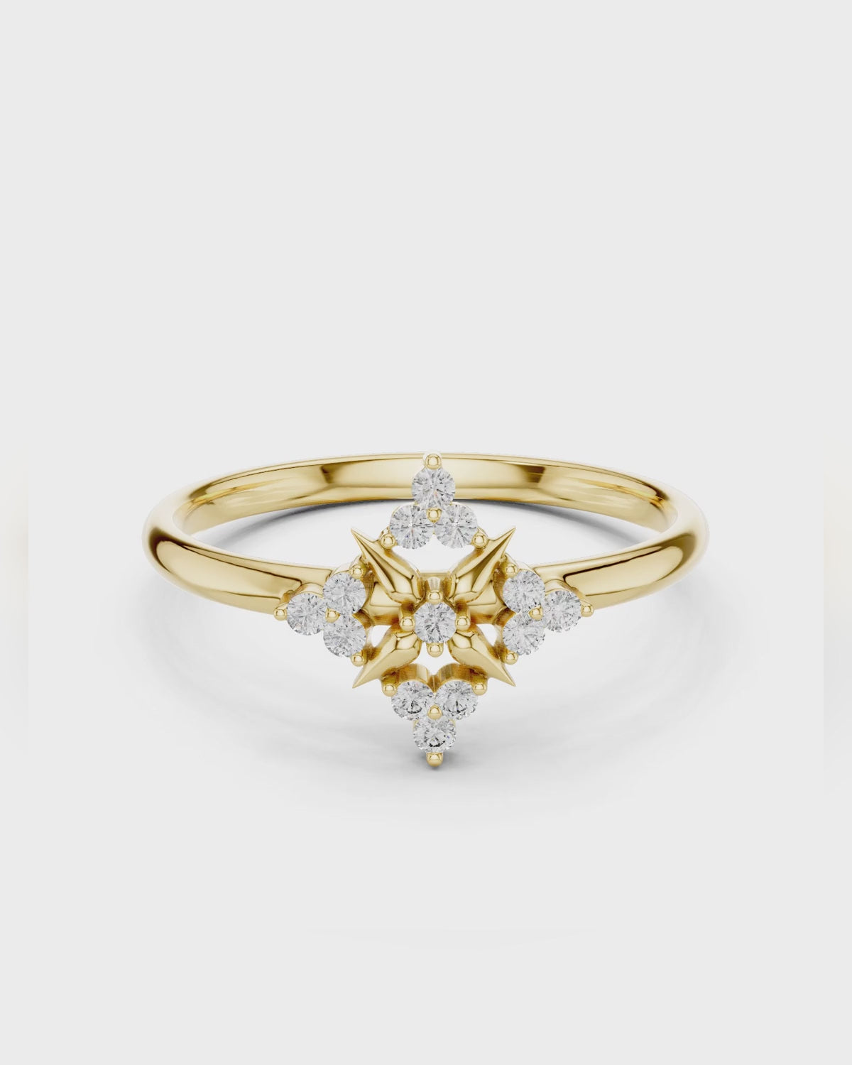 Starburst Cluster Ring by MONICONIC