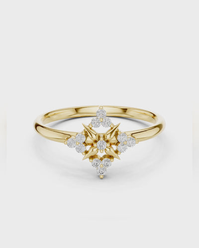 Starburst Cluster Ring by MONICONIC